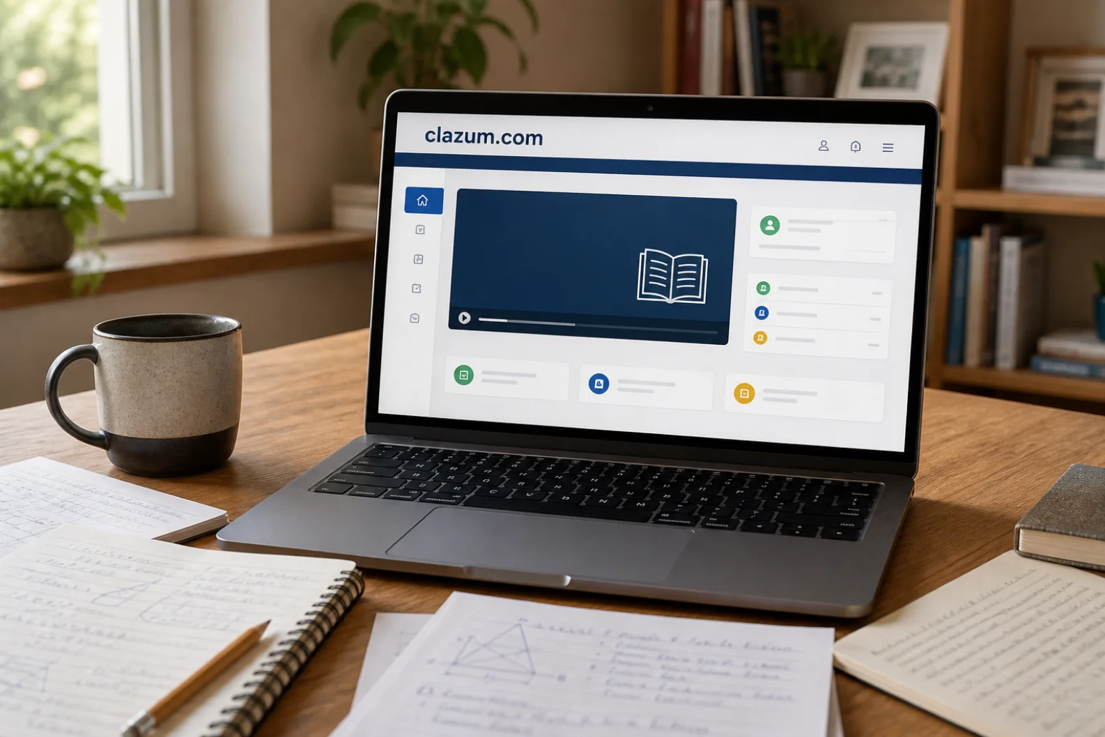 Generated brand materials for clazum.com